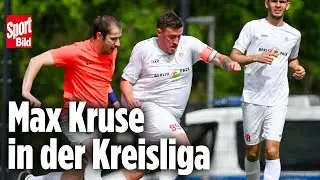 Max Kruse feiert Deb&uuml;t in der Kreisliga