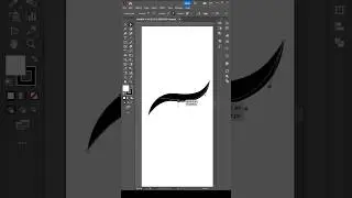 Как создавать плавные кривые в Illustrator с помощью Curvature Pentool #illustratortutorial