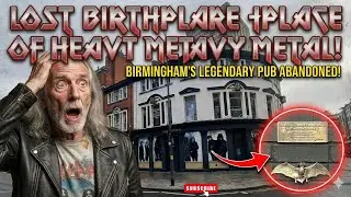 BIRTHPLACE OF HEAVY METAL Still ABANDONED The Crown Pub Brass Bat Black Sabbath Station Street 2026