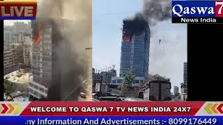 A massive fire blazes through JMS Business Ce
