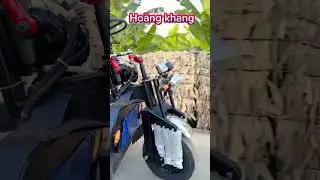 Xe ba b&aacute;nh m&aacute;y dầu v&ocirc; lăng trợ lực #xebabanh