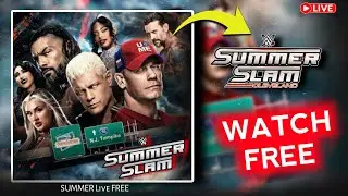 SUMMERSLAM 2025 Watch Free Live 🤩 | Wrestling update piyush| #wwe #summerslam 