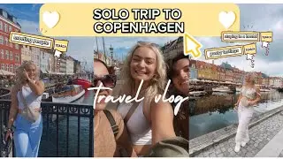 copenhagen vlog☀️ a little solo getaway