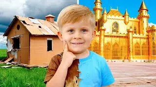 Kids Decorate Cardboard Houses + More Fun Stories