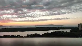 Sunset In Mumbai | Time Lapse | 9 Jan 2022 | Beautiful Sunset With Clouds In Mumbai