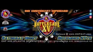 BRAD ATTITUDE VS CWF MID ATLANTIC CHAMPION ROY WILKINS * CWF BATTLECADE XV 12.27.14 * FULL MATCH