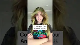 Косплей &laquo;Зверополис&raquo; 👀