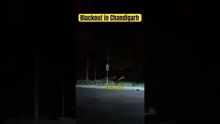 Blackout in Chandigarh‼️ #blackout #indiavspakistan #operationsindoor #chandigarhnews #ytshorts