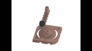 ALUMINIUM HANDLE FOR DAMPER PITCH 100 mm - A 840
