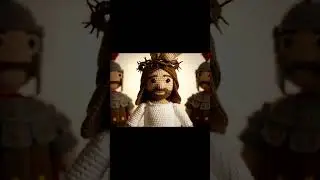 The Crown of Thorns | A Crochet Diorama of Jesus&rsquo;s Suffering #jesus #crucifixion