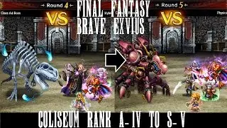 FFBE Global : ADV Coliseum Rank A-4 to S-5