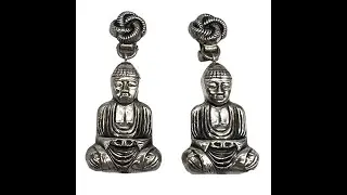 Napier 1950s Buddha Earring