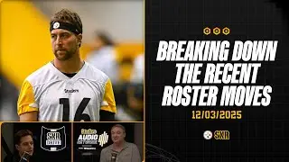 Breaking Down The Recent Roster Moves | SNR Drive (Dec.3) | Pittsburgh Steelers