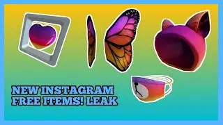 NEW *FREE* INSTAGRAM ITEMS! (ROBLOX LEAKS)