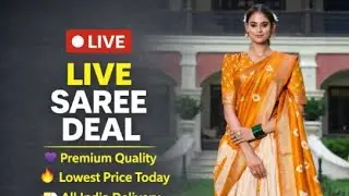 LIVE Saree Deal 🔴 Only ₹617 | Premium Quality | Meesho Offer