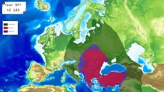Моделирование распространения Homo sapiens в Европе