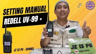 Cara Program HT REDELL UV-99 Plus  Secara MANUAL