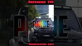 Land Rover Defender 110 ll Modification Cost ll #shorts #shortsvideo #ytshorts