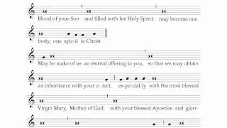23 Eucharistic Prayer no. 3 (New Translation)
