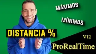 Programaci&oacute;n Indicador + Proscreener ~ DISTANCIA Linea de M&aacute;ximos / M&iacute;nimos | Prorealtime V12