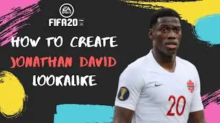 How to Create Jonathan David - FIFA 20 Lookalike for Pro Clubs
