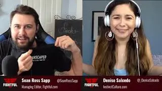 Sean Ross Sapp And Denise Salcedo Train For QUIZZLEMANIA 2000!