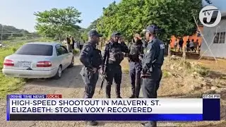 High-speed Shootout in Malvern, St. Elizabeth: Stolen Voxy Recovered | TVJ News