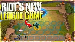 RIOT'S NEW LEAGUE GAME IS HERE!! Teamfight Tactics (League Auto Chess) EXPLAINED!!