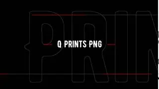 Q Prints PNG - Custom Caps