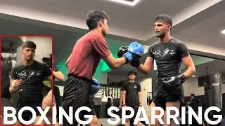 BOXING SPARRING || ft. nileshchoudhary01 || #mma #ufc