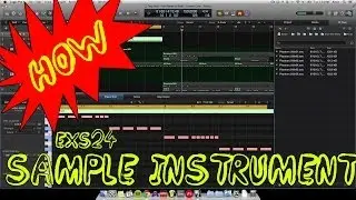 How to make EXS24 Sampler Instrument in Logic X EastWest Beats Tutorial