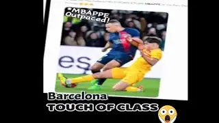 #Barcelona Next Gen 🐐Seal Win Over PSG #Mbappe with Finishing Touch #football #shorts