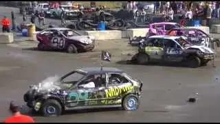 Demolition Derby - Napierville 2014 (4 cylinders #2)