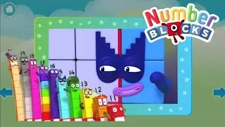 Meet The Numberblocks From 10 to 20 | Learn to Count level 2 | 123 - Numbers Cartoon for Kids