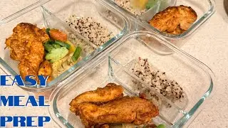 Bariatric Meal Prep | Pan Seared Chicken Tenders | Roasted Veggies | Quinoa