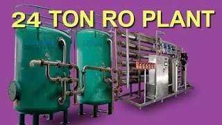 24 M3 RO Plant in Packaged Drinking water production unit India | Reverse Osmosis System Hyderabad