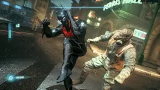 BATMAN BEYOND EVOLVED Skin MOD GAMEPLAY - BATMAN ARKHAM KNIGHT