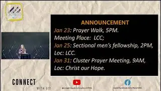LCC Sunday Worship Service | Live Broadcast  | January 25, 2026
