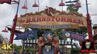 4K 60 FPS Barnstormer On-Ride POV!! Magic Kingdom!