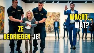 Miljonair Verstijfde Toen Een Dakloos Meisje De Waarheid Tekende Die Hij Niet Kon Zien