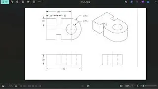 SolidWorks Beginner Exercise 31 in Tamil | CAD Modeling Tutorial