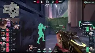 SHROUD REACTS TO SICK'S KNIFE KILL (SEN VS XSET)