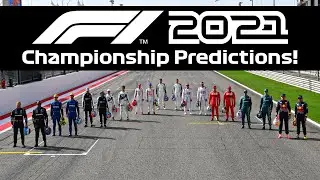(Archive) F1 2021 Season Predictions! F1 Podcast #01 w/Jamie183