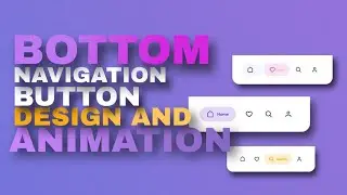 Best bottom nav tutorial by HTML CSS and JS
