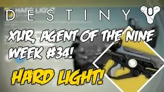 Destiny - Xur, Agent of the Nine Week #34! Hard Light Auto Rifle!