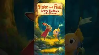 😀True Friends 🐦Hare& Fish🐠#shorts #youtubeshorts #short #trending #love #trendingshorts #ai #viral