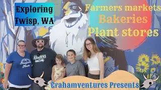 Shopping and exploring in the small town of Twisp, Washington