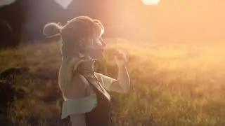 One test shot using Houdini and UE5 and Nuke