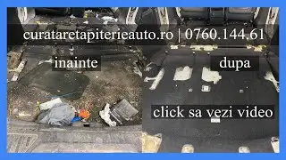 Wolkswagen Golf 5. Detailing interior si curățarea tapiteriei scaune si banchetaheta