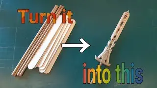 15#DIY The Mini wooden sword